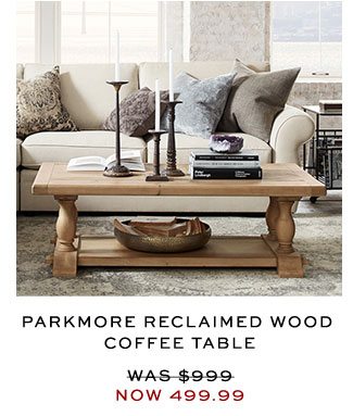 PARKMORE RECLAIMED WOOD COFFEE TABLE