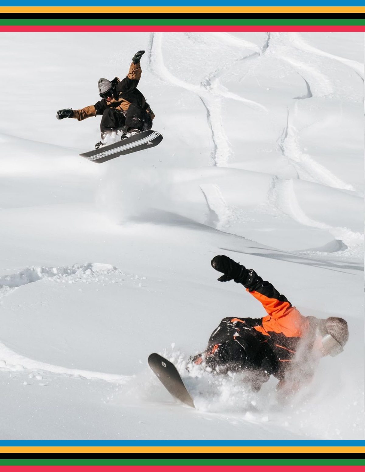 Salomon snow section