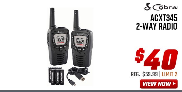 Cobra ACXT345 2-Way Radio