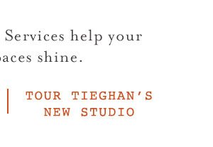 Tour Tieghan's New Studio.