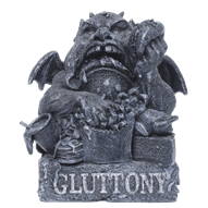 Gargoyle Gluttony Statue