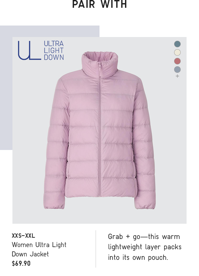 WOMEN ULTRA LIGHT DOWN JACKET