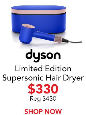 Dyson Limited Edition Supersonic Hair Dryer in Ultra Blue/Blush Pink