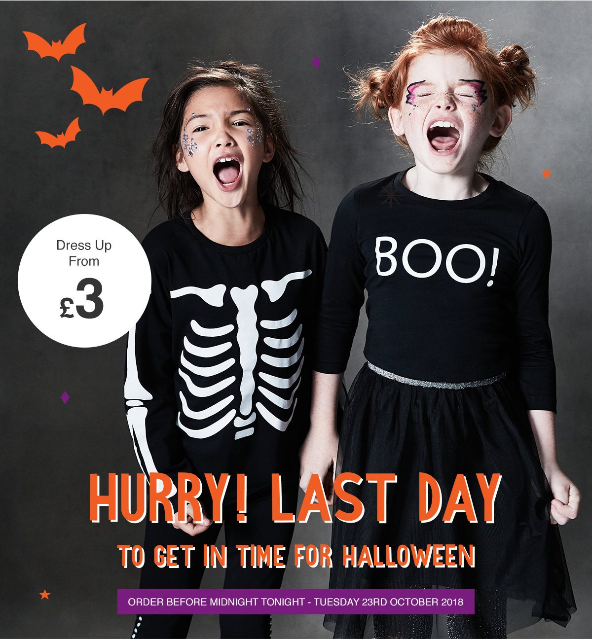 Last day to get it in time for Halloween