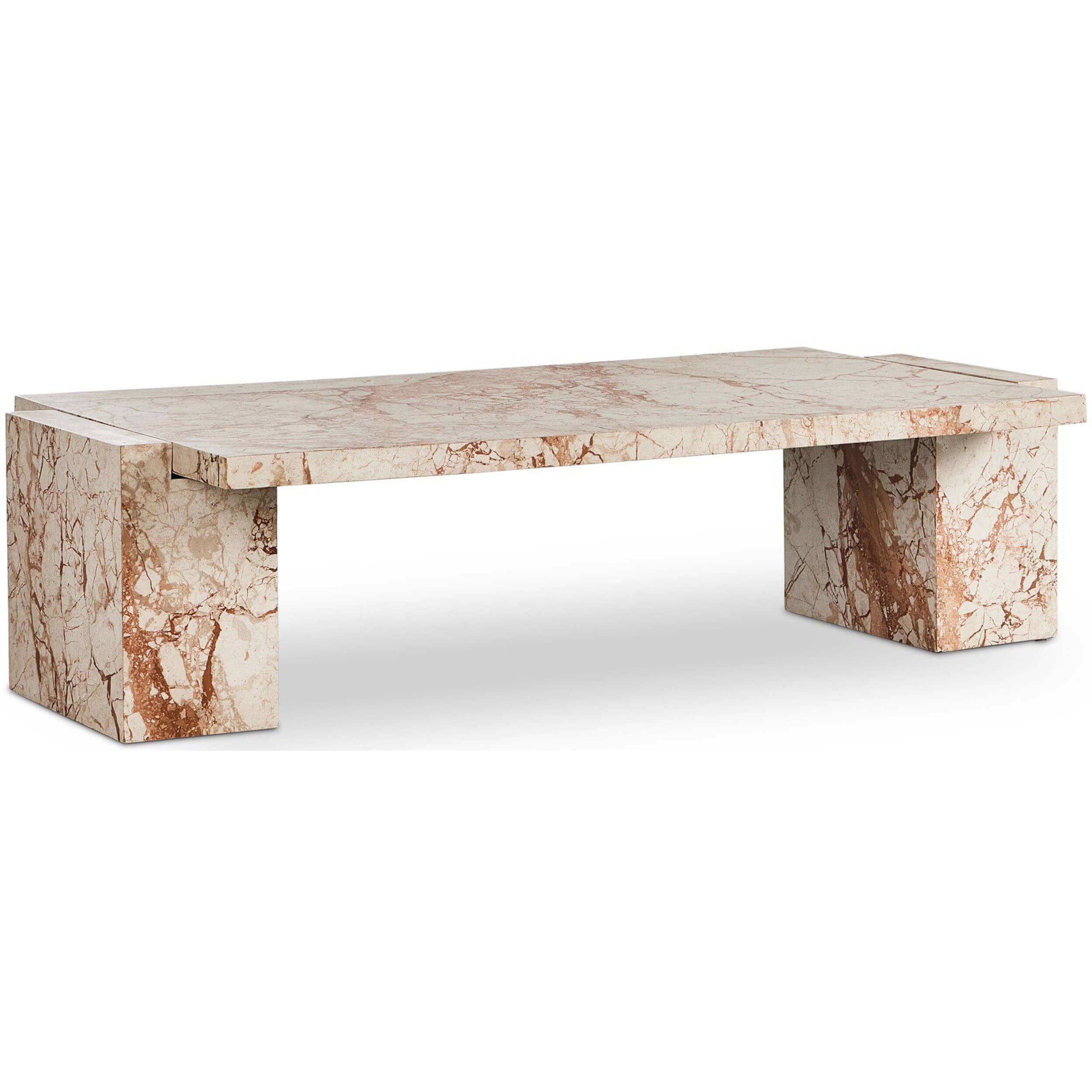 Image of Romano Coffee Table, Desert Taupe