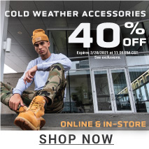 40% Off Cold Weather Accessories