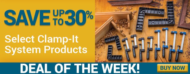 Save Up to 30% Select Clamp-It System Products