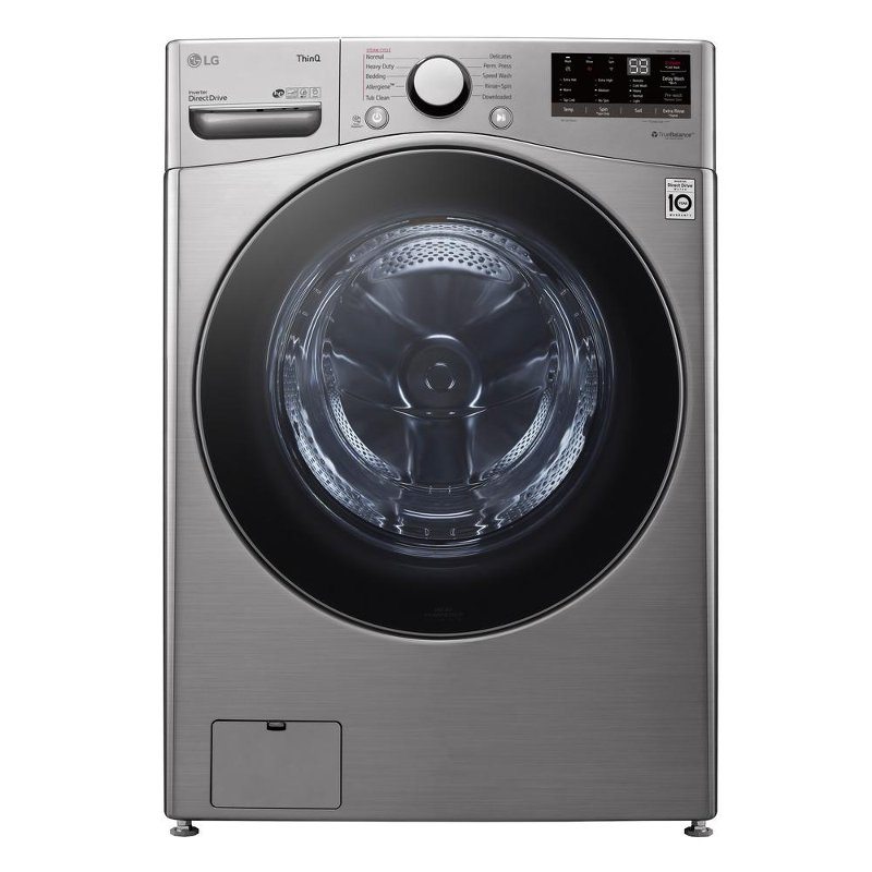 LG WiFi Enabled Front Load Washer - 4.5 cu. ft. Graphite Steel