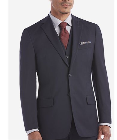 Joseph Abboud Navy Modern Fit Suit