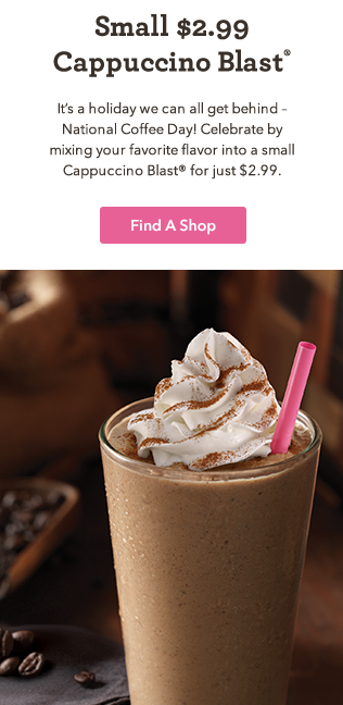 Small $2.99 Cappuccino Blast®
