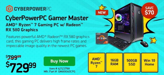CyberPowerPC Desktop | 42123788 | Shop Now