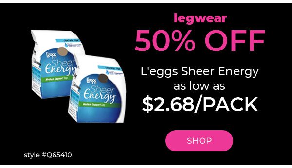 Legwear 50% off - Turn on your images