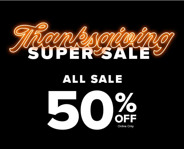 Shop Thanksgiving Sale