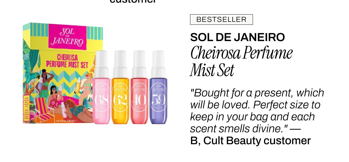 SOL DE JANEIRO CHEIROSA PERFUME MIST