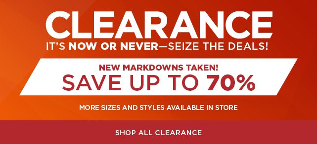 shop all clearance
