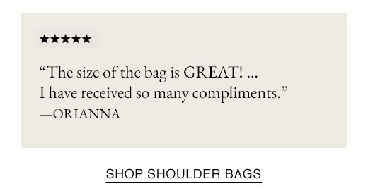 SHOP SHOULDER BAGS