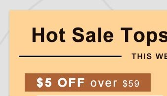 Hot Sale Tops