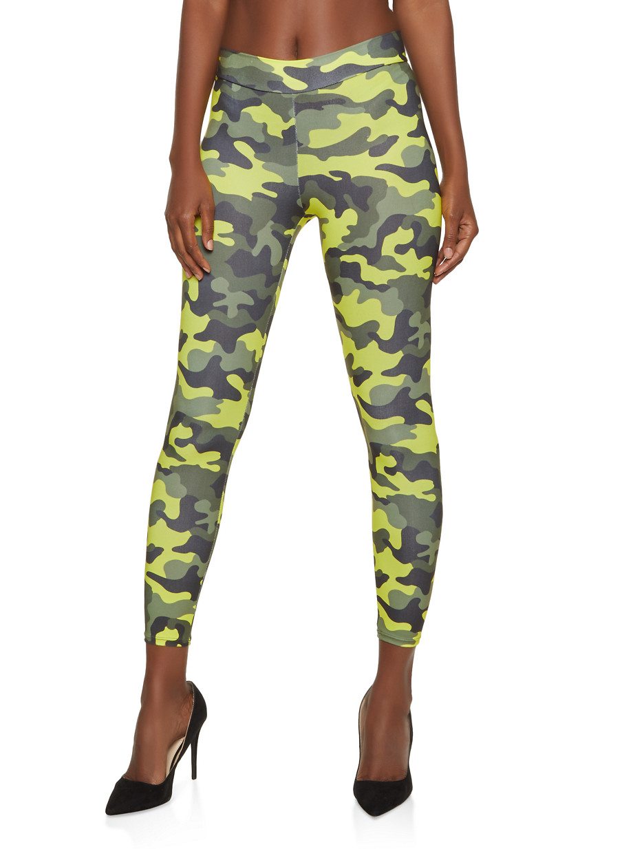 Camo Soft Knit Leggings