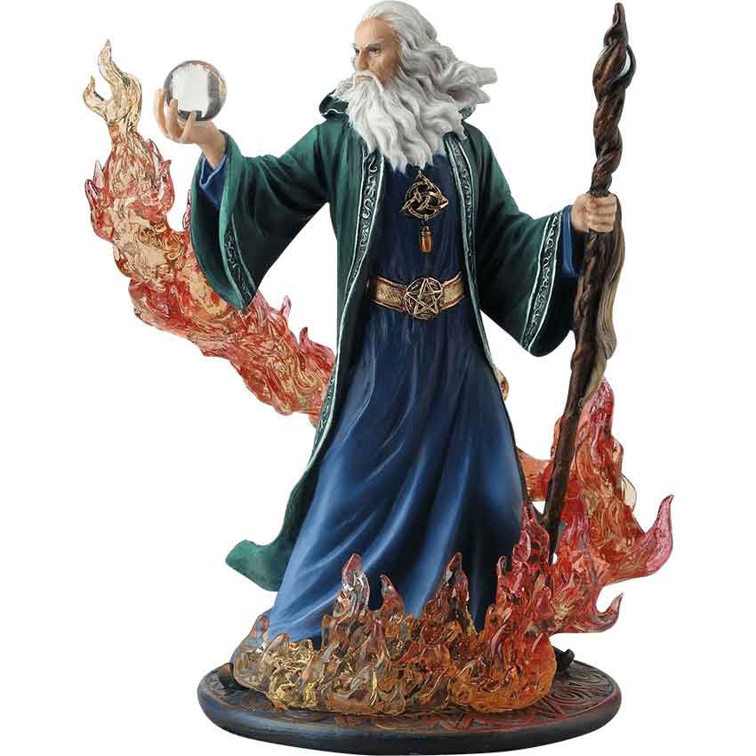 Image of Elemental Ascendent Wizard Statue