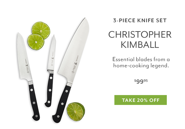 Christopher Kimball 3-PC Knife Set