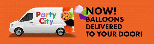 Now! Balloons Delivered To Your Door!