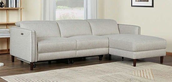 Dunhill Top Grain Leather Power Reclining Sectional Reclining Sectional Corner Sofa Design Sofa Set