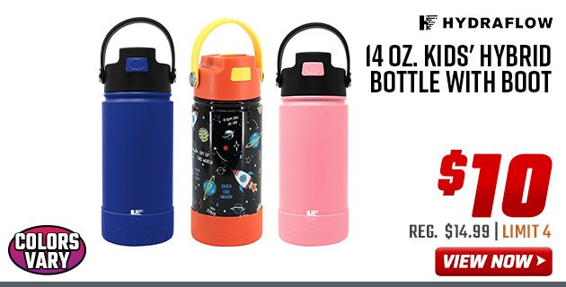 Hydraflow 14 oz. Kids' Hybrid Bottle with Boot