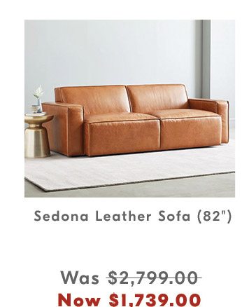 Sedona Leather Sofa