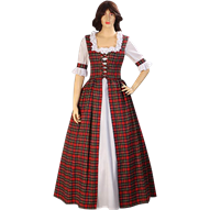 Scottish Tartan Dress