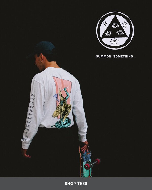 Men's Long Sleeve Tees Featuring WELCOME SKATEBOARDS - Shop Now