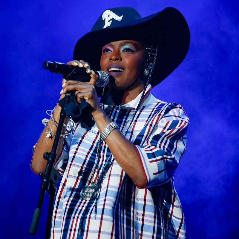 Lauryn Hill onstage at Pitchfork Music Festival 2018