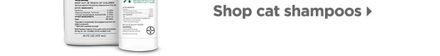 Shop cat shampoos > 