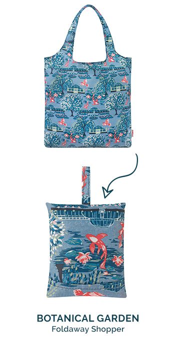 Botanical Garden Foldaway Shopper