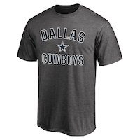 NFL Pro Line by Fanatics Branded Dallas Cowboys Gray Victory Arch T-Shirt