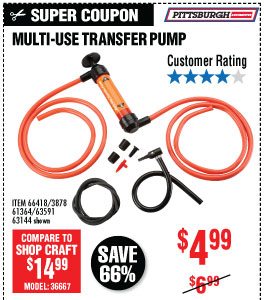 View MULTI-USE TRANSFER PUMP