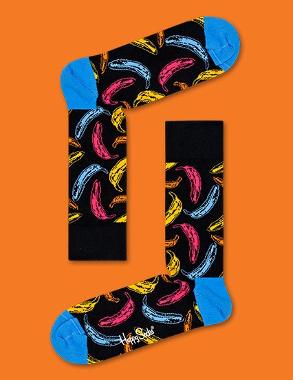 Andy Warhol Banana Sock