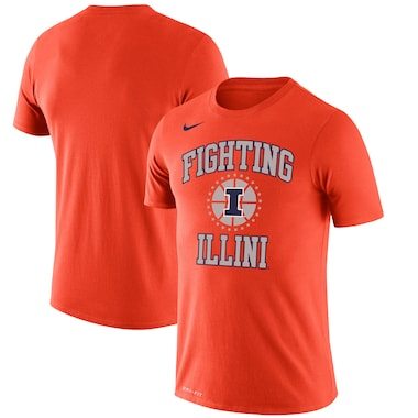 Illinois Fighting Illini Nike 25th Anniversary Legend Performance T-Shirt - Orange