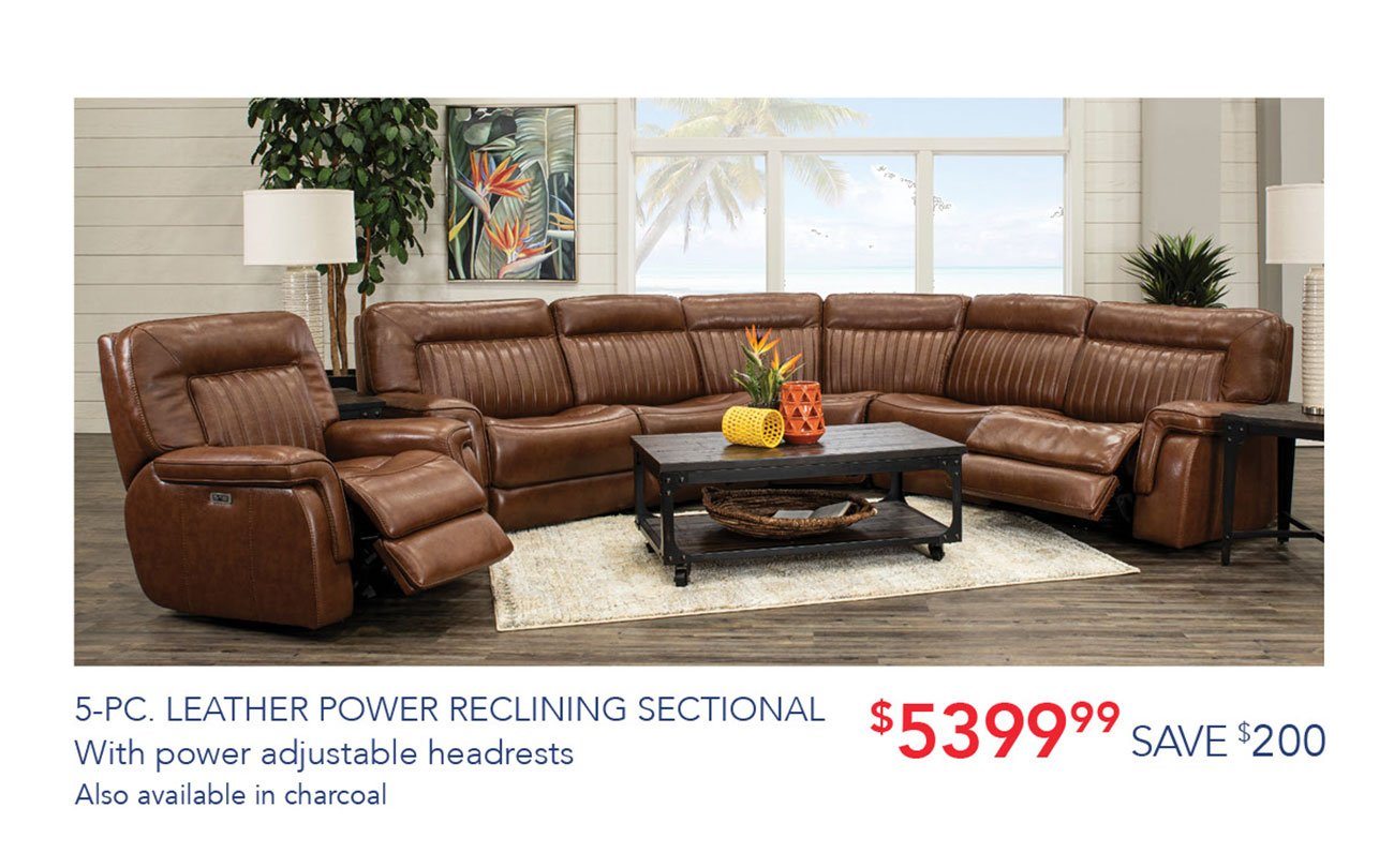 Power-reclining-sectional