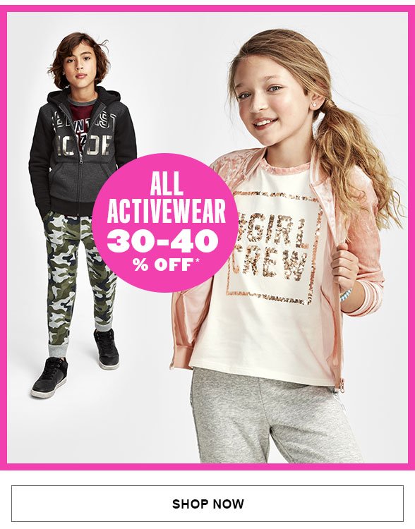 All Activewear 30-40% off