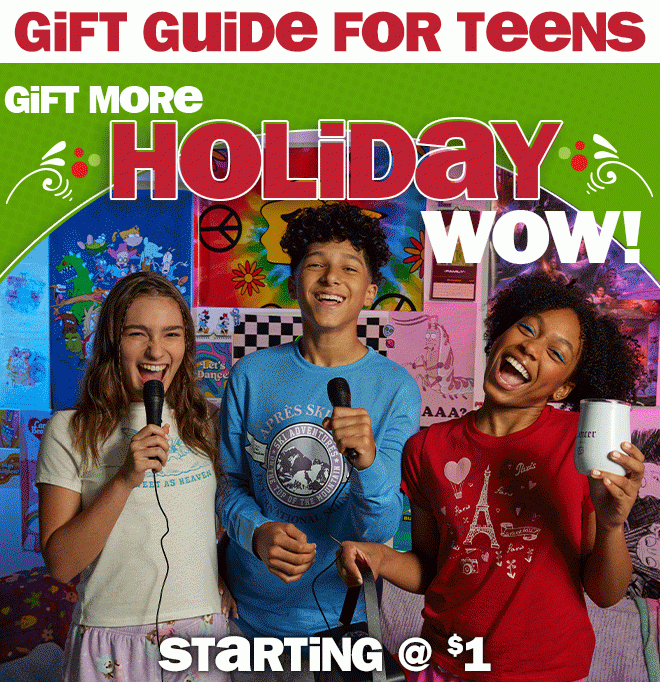 gift guide for teens