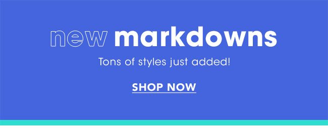 New Markdowns for Her
