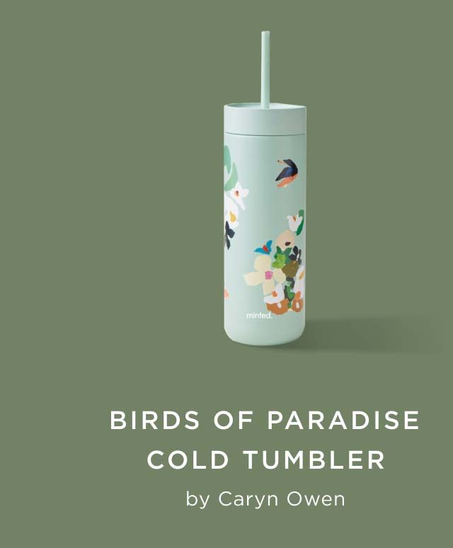 Birds Of Paradise Cold Tumbler