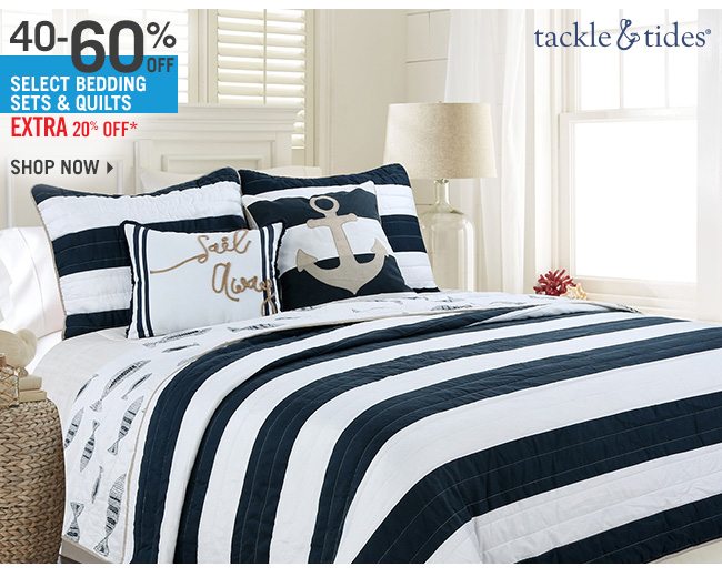 Shop 40-60% Off Select Bedding Sets & Quilts