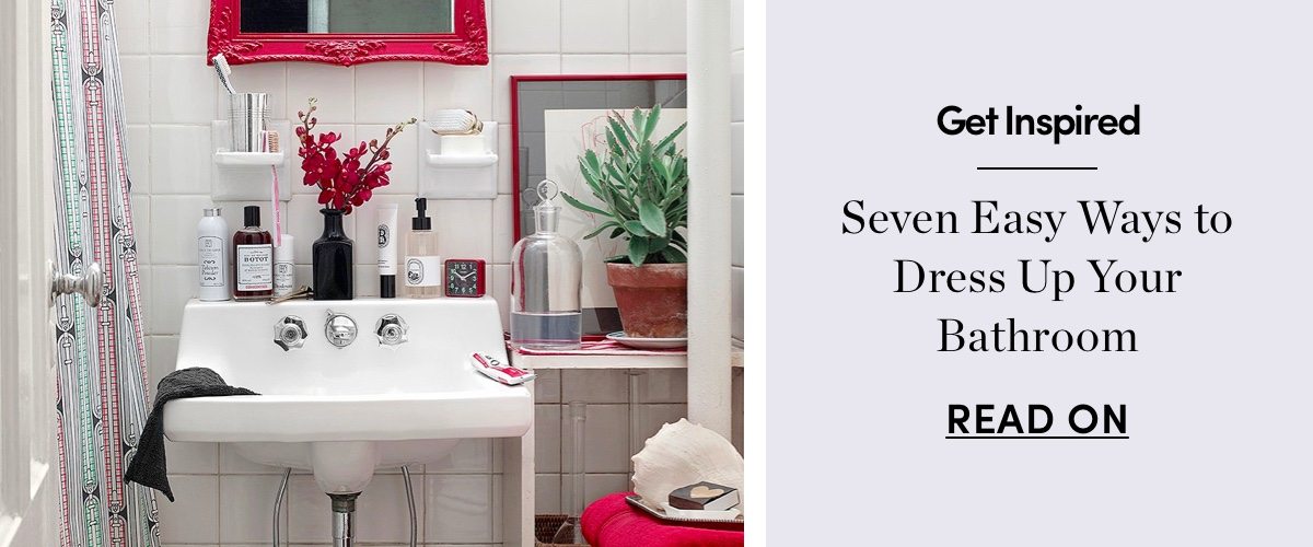 Seven Easy Ways to Dress Up Your Bathroom