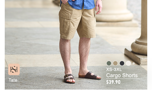 PDP2 - MEN CARGO SHORTS