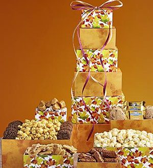 Falling Leaves Sweets & Treats Tower SHOP NOW 