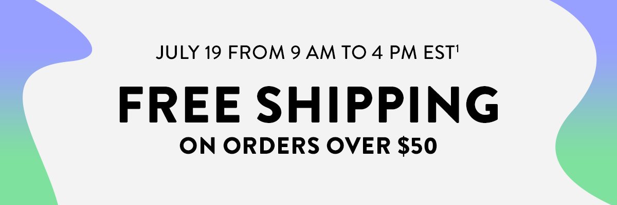 Free Shipping $50