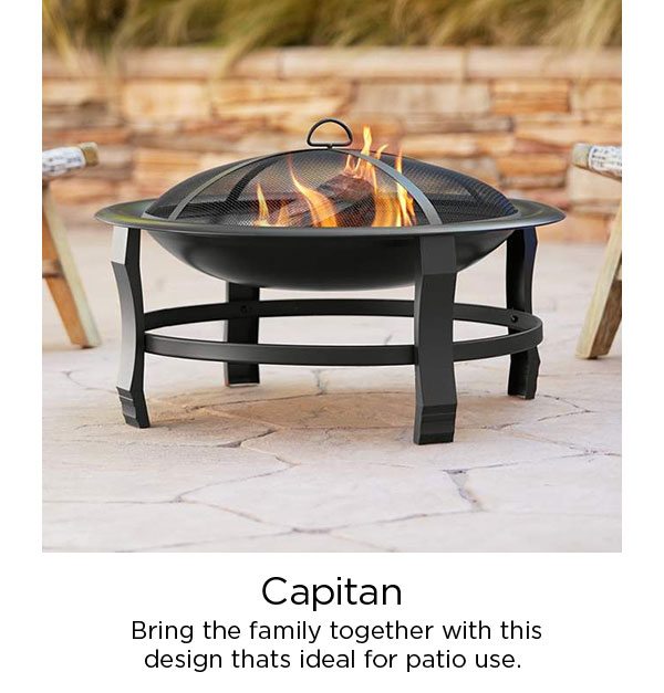 Capitan - Bring the family together with this design thats ideal for patio use