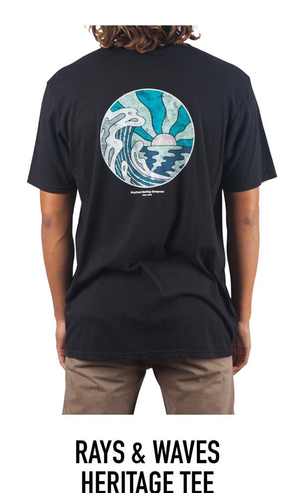 Rays & Waves Heritage Tee