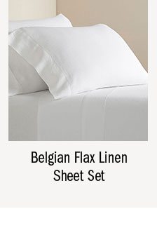 Belgian Flax Linen Sheet Set